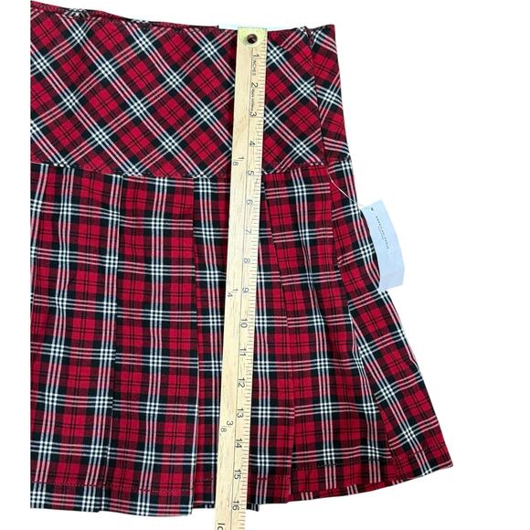 American Eagle Skirt Women 12 Pleated Plaid Academia Preppy y2k Britney Spears - Picture 8 of 8